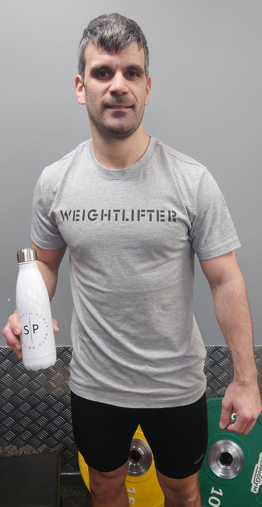 Men's Weightlifting Tee - WEIGHTLIFTER