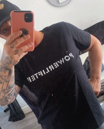Woman's  Fitted Tee - POWERLIFTER